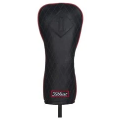 Titleist Leather Jet Black Collection Driver Headcover