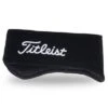 Titleist Merino Wool Earband (3 Colours) -FootJoy Store 2019 Merino Wool Earband Black White Front Left TH9WEAMEB 01