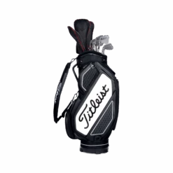 Titleist Tour Series Midsize Staff Cart Bag -FootJoy Store 2022MidsizeBag Black White TB20SF4 01 Hero 01