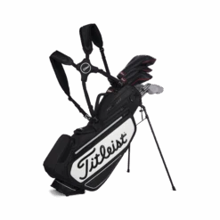Titleist Tour Series Premium StaDry Stand Bag 9 Titleist Tour Series Premium StaDry Stand Bag -FootJoy Store 2022PremiumStandStaDry Black White TB22SXSF2E 01 Hero 01