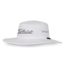 Titleist Tour Aussie Hat -FootJoy Store 2024 Tour Aussie White Gray TH24TAUS 10G 06