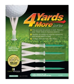 4 Yards More Plastic Golf Tees -FootJoy Store 3559