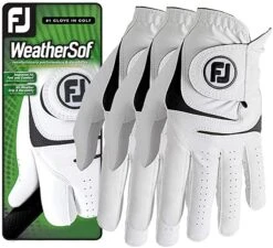 Footjoy Weathersof Mens Glove 3 Pack