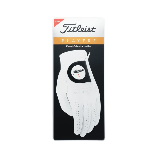 Titleist Players Men's Golf Glove 3 Titleist Players Men's Golf Glove