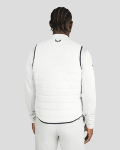 Castore Men's Golf Quilted Gilet -FootJoy Store CM0772 STONE 2 Small