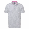FootJoy Flying Wasp Print Lisle Golf Polo Shirt -FootJoy Store FJ 31935 01