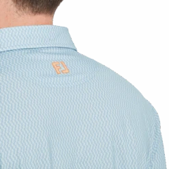FootJoy Wiggle Print Lisle Golf Polo Shirt -FootJoy Store FJ 34002 05