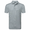 FootJoy Houndstooth Geo Lisle Golf Polo Shirt -FootJoy Store FJ 34006 01