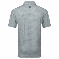 FootJoy Houndstooth Geo Lisle Golf Polo Shirt 10 FootJoy Houndstooth Geo Lisle Golf Polo Shirt -FootJoy Store FJ 34006 04