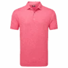 FootJoy Speckle Print Lisle Golf Polo Shirt -FootJoy Store FJ 34021 01