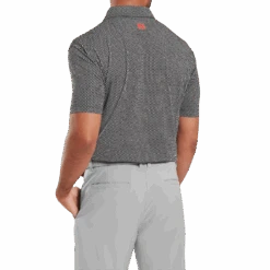 FootJoy Irongate Print Lisle Golf Polo Shirt 9 FootJoy Irongate Print Lisle Golf Polo Shirt -FootJoy Store FJ 34034 03