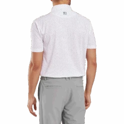 FootJoy Bounce Print Pique Golf Polo Shirt -FootJoy Store FJ 34042 03