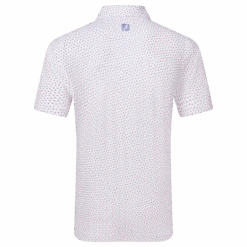 FootJoy Bounce Print Pique Golf Polo Shirt -FootJoy Store FJ 34042 04