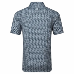 FootJoy Floral Sketch Print Lisle Golf Polo Shirt -FootJoy Store FJ 34048 04