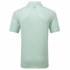 FootJoy Figure Print Lisle Golf Polo Shirt -FootJoy Store FJ 34053 04