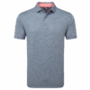 FootJoy Flower Bud Foulard Lisle Golf Polo Shirt -FootJoy Store FJ 34067 01