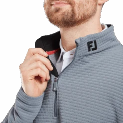 FootJoy Quilt Texture Chill-Out Golf Pullover -FootJoy Store FJ 34102 05