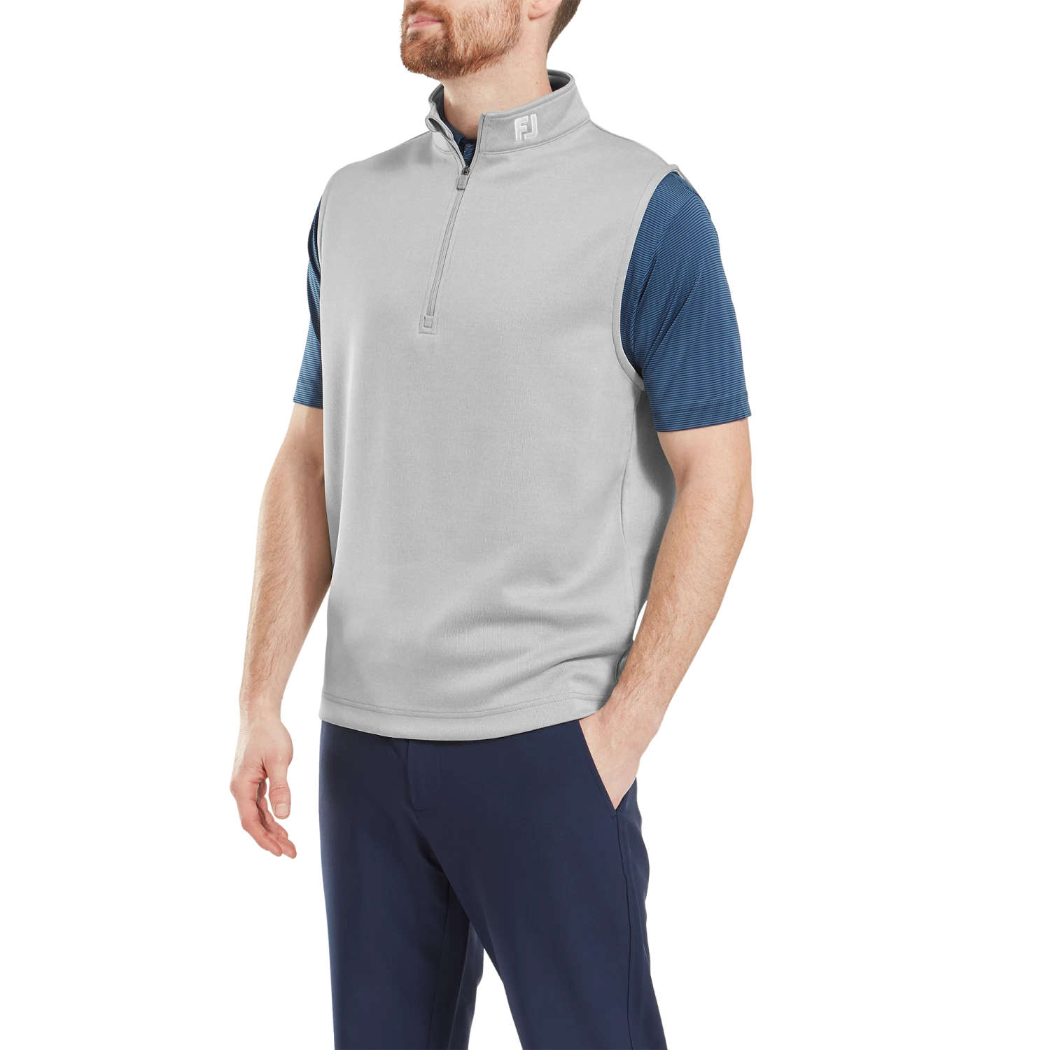 FootJoy Half Zip Golf Vest 4 FootJoy Half Zip Golf Vest - Image 2