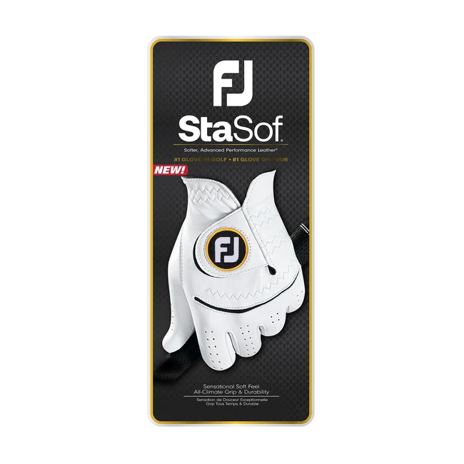 Footjoy StaSof Men's Golf Glove 6 Footjoy StaSof Men's Golf Glove - Image 4