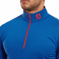 FootJoy Colour Block Men's Mid Layer Pullover 80118 -FootJoy Store FJ 80118 05