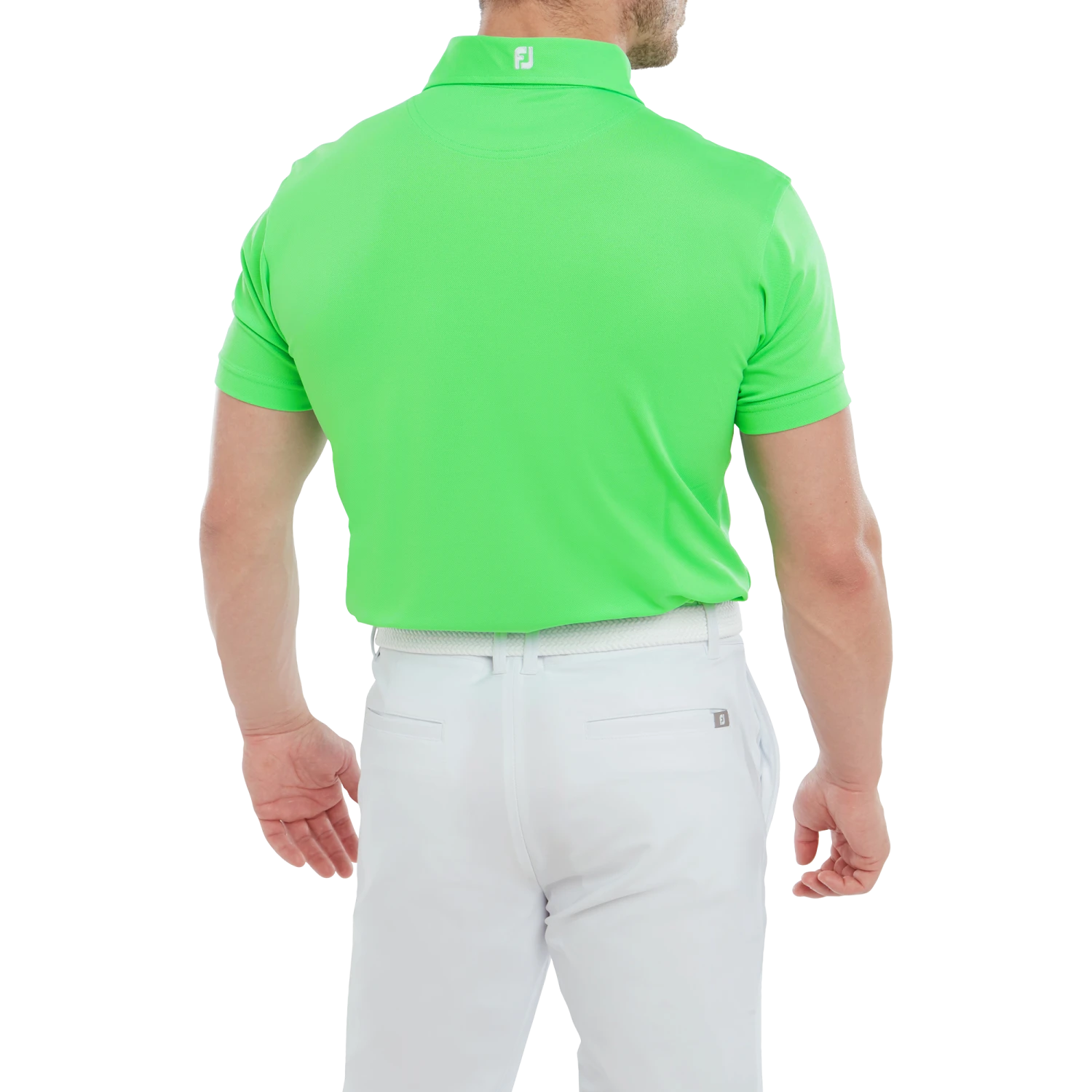 FootJoy Stretch Solid Men's Pique Golf Shirt 80130 5 FootJoy Stretch Solid Men's Pique Golf Shirt 80130 - Image 3