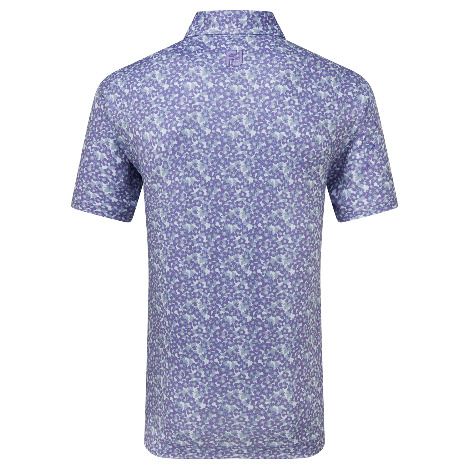 FootJoy Primrose Print Lisle Golf Polo Shirt 6 FootJoy Primrose Print Lisle Golf Polo Shirt - Image 4