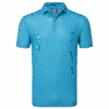FootJoy Octagon Print Lisle Golf Polo Shirt