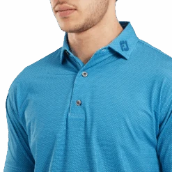 FootJoy Octagon Print Lisle Golf Polo Shirt -FootJoy Store FJ 81575 05