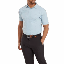 FootJoy Tweed Texture Pique Golf Shirt -FootJoy Store FJ 81598 02