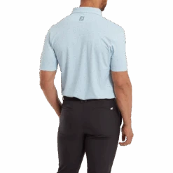 FootJoy Tweed Texture Pique Golf Shirt -FootJoy Store FJ 81598 03