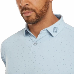FootJoy Tweed Texture Pique Golf Shirt -FootJoy Store FJ 81598 05