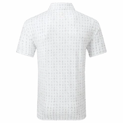 FootJoy The 19th Hole Print Lisle Golf Polo Shirt 10 FootJoy The 19th Hole Print Lisle Golf Polo Shirt -FootJoy Store FJ 81611 04
