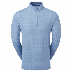 FootJoy Glen Plaid Print Chill-Out Golf Pullover