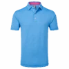 FootJoy Stretch Lisle Dot Print Golf Polo Shirt -FootJoy Store FJ 81678 01