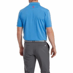 FootJoy Stretch Lisle Dot Print Golf Polo Shirt -FootJoy Store FJ 81678 03