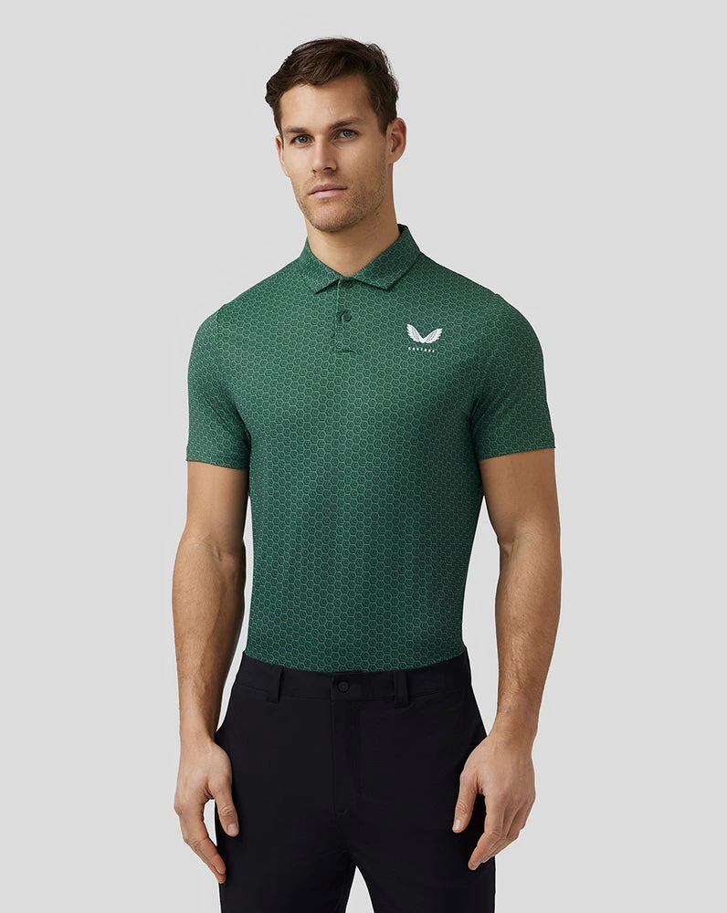 Castore Printed Golf Polo Shirt 3 Castore Printed Golf Polo Shirt