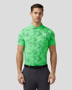 Castore Geo Printed Golf Polo Shirt -FootJoy Store GMC30696 257 LIME 01 1000x1000 60093a93 632c 4640 b924 cab44f7acd6c
