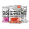 Golf One8 Bamboo Castle Golf Tees -FootJoy Store GO8 Castle GroupShot 51 57 70