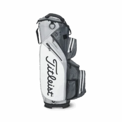 Titleist Cart 14 StaDry Waterproof Cart Bag -FootJoy Store NEW Cart14StaDry Charcoal Gray White 03