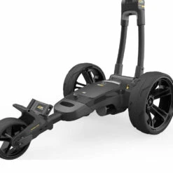 PowaKaddy CT6 Electric Golf Trolley - 2025 -FootJoy Store PowaKaddy 2024 8 CT6 Black Standard Plug n Play Lithium Battery