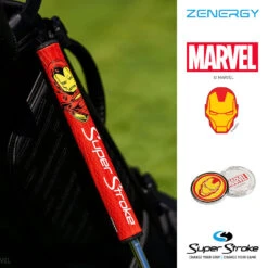 SuperStroke Zenergy Tour 2.0 Putter Grip - Iron Man -FootJoy Store SUPZT2IRO 1