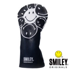 Smiley Original Stacked Black Headcovers