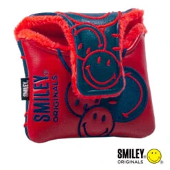 Smiley Original Stacked Navy Mallet Putter Headcover -FootJoy Store SYHCOSM NR 1