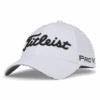 Titleist Tour Elite Fitted Golf Hat -FootJoy Store TourElite White Black 01