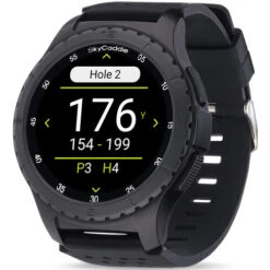 Sky Caddie LX5 GPS Golf Watch 11 Sky Caddie LX5 GPS Golf Watch -FootJoy Store lx5 front right angle fcb